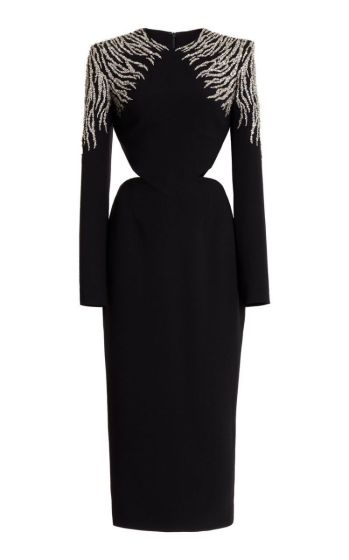 Beaded MIDI Length Dress