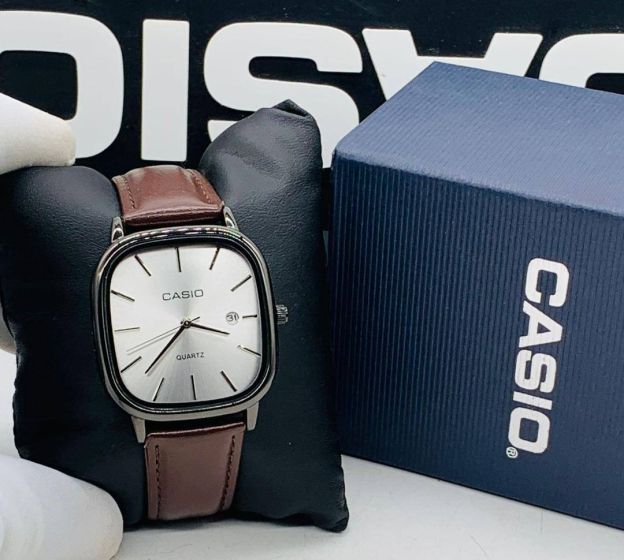 Casio Leather Wrist Watch