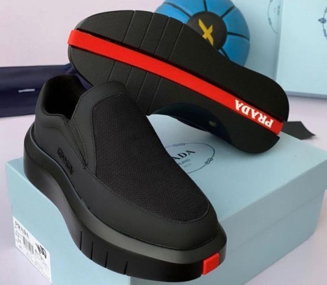 Prada All Black Sneakers