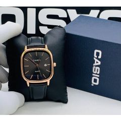 Casio Leather Wrist Watch