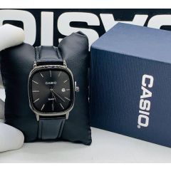 Casio Leather Wrist Watch