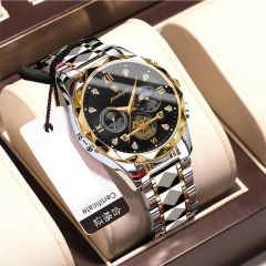 Poedagar Stainless Steel Wrist watch