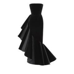 Side Ruched Long Tube Dress