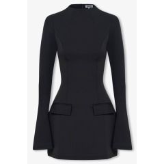 Fitted Long Sleeves Dress