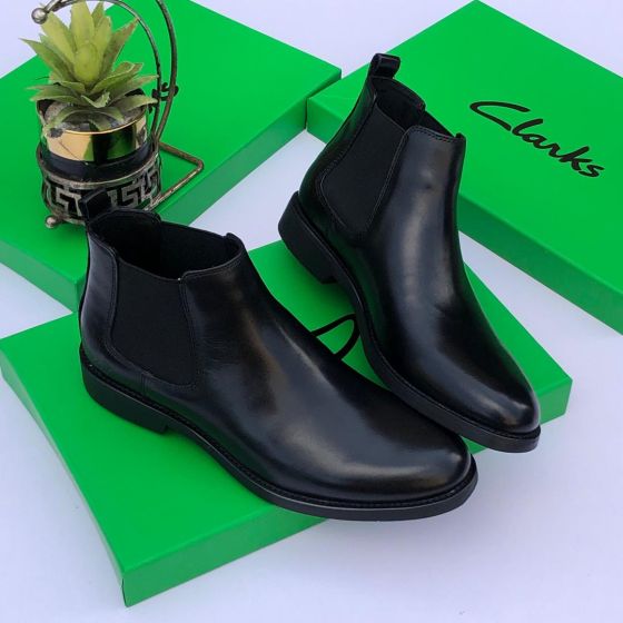 Clark’s  Leather Slip On Boot