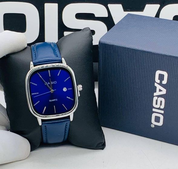 Casio Leather Wrist Watch