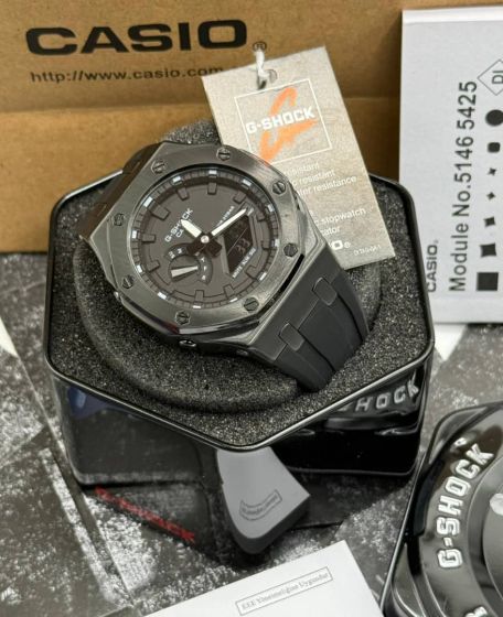 G Shock Water Resistance Leather Wrist Watch