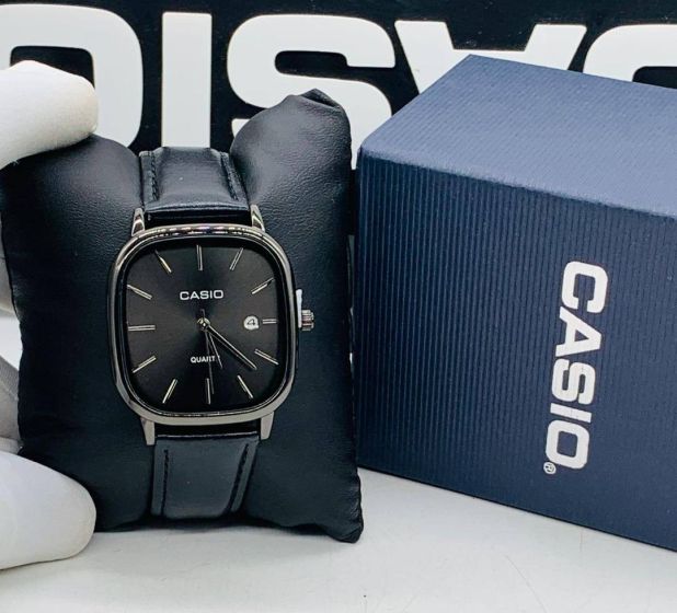 Casio Leather Wrist Watch
